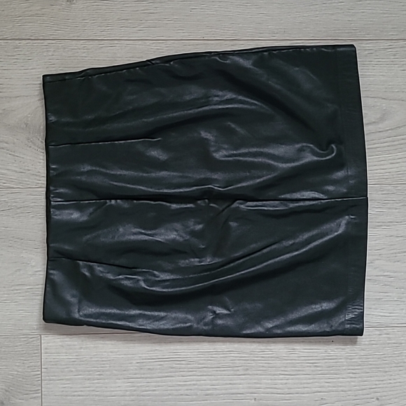 Dynamite Faux Leather Mini Skirt - Picture 2 of 3